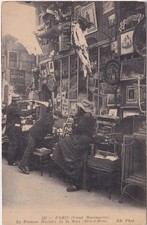 Carte postale ancienne – Paris (Vieux Montmartre) – Le Premier Ministre de la Mo