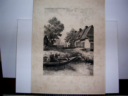 Lithographie vandenbergue - g,