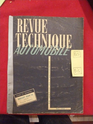 Revue technique berliet glm - revue,