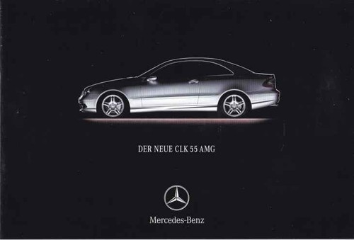 Catalogue brochure amg clk55 - catalogue,