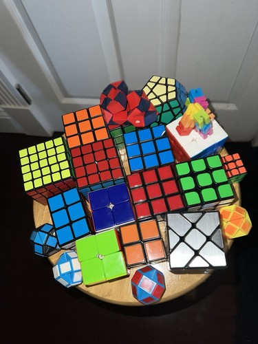 Unique rubiks cube puzzle lot - unique, cube/