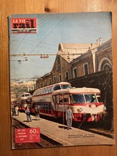 vie du rail 1959 721 MORCENX RISCLE MAUBOURGUET AUTORAIL RENAULT SAMPIERDARENA A