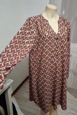 Belle Robe-chemise Imprimé Tendance Taille 46/48 Marque Joli & Jolly État Neuf.