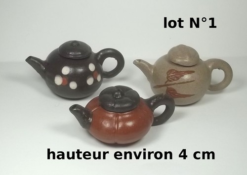 Lot théières miniature - lot, 3