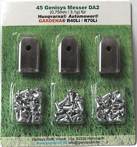 Lames rechange pour - 45,