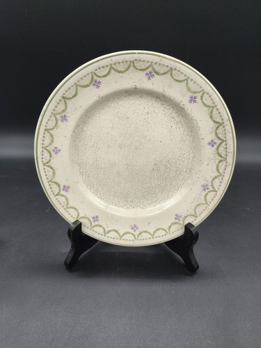 Assiette ancienne longwy - assiette,