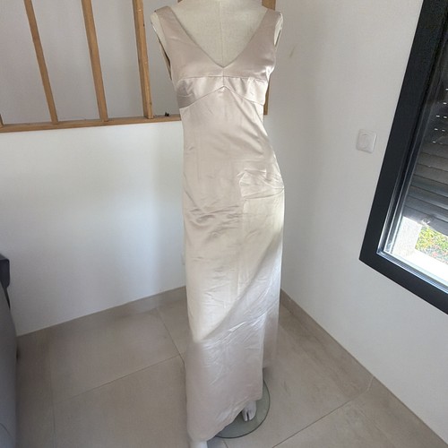 Robe longue bcbg avec traîne - robe,