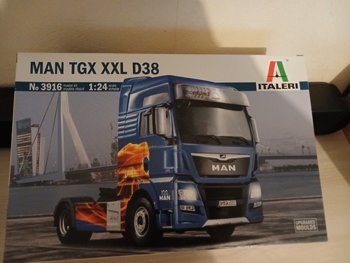 Maquette camion man tgx - man,