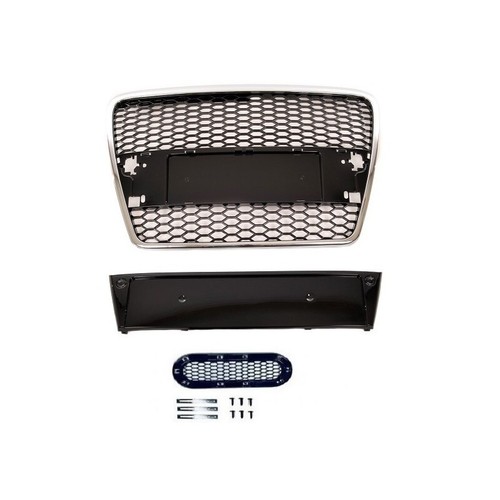 Calandre chrome noir - et,