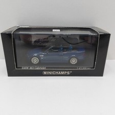 1/43 Minichamps 431020031 BMW M3 Cabriolet 2001 blue metallic