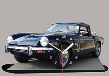 Voiture miniature en horloge