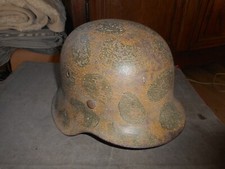 CASQUE ALL MLE 1942 WH CAMOUFLER PETIT POIS NORMANDIE