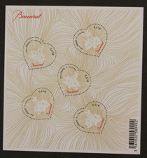 Bloc Feuillet BF 134 - Coeurs de Baccarat - 2014 -  Neuf**