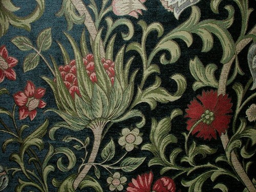 Tissu rideau chenille - rideau,