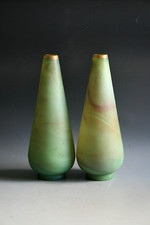 PAIRE DE VASES ART DECO EN