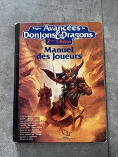 Manuel du joueur Dungeons et Dragon 2ème edition bon état vintage TSR regles