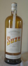 BOUTEILLE VIDE SUZE 150CL APERITIF A BASE DE GENTIANES SAUVAGES