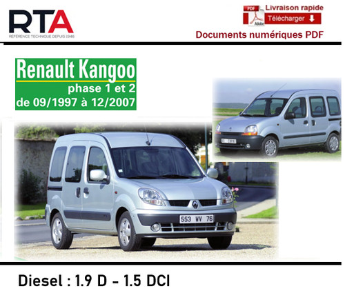 Renault kangoo ph1 2 - kangoo, rta