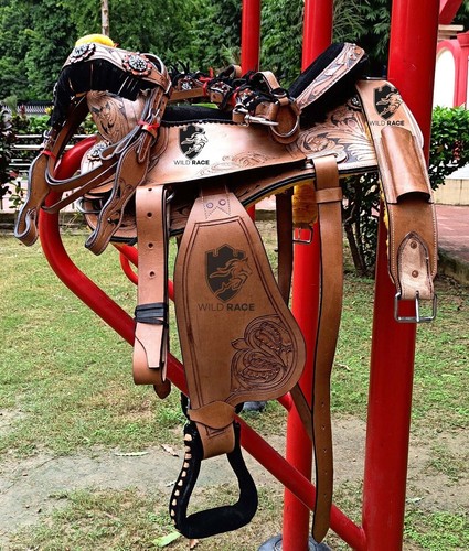 Selle cheval western - cheval,