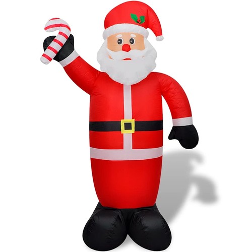 Père noël gonflable avec - noël,