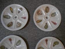 4 Assiettes à Huîtres