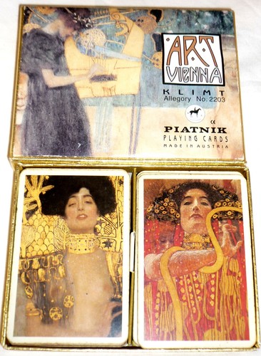 Cartes jouer gustav - gustav, klimt