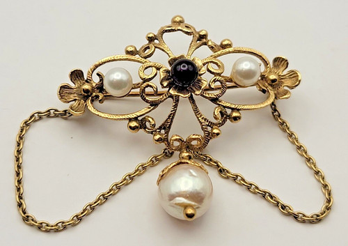 Vintage solide 14k - solide, or