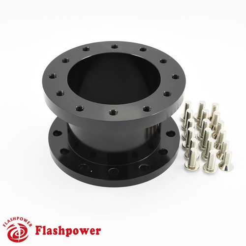 Steering wheel spacer black - steering,