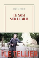 Le nom sur le mur: Roman  de Le Tellier, Hervé | Livre | état bon