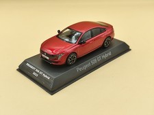 1/43 Peugeot 508 II Phase 2 GT Hybrid Berline Rouge 2023 Norev ref: 475831
