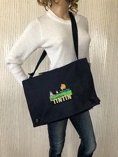 Sacoche bleue Tintin en voiture Hergé 2001 Mixte S040