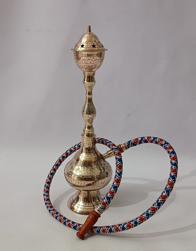 Laiton antique narguilé - ",