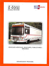 ETAMPES ( 91 ) PROSPECTUS / CARROSSERIE SOVAM / VÉHICULES SPÉCIAUX S 4001