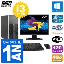 PC Tour HP 6300 CMT Ecran 22"