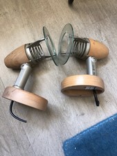 Lot De Appliques En Bois Marque Massive  40w 230v