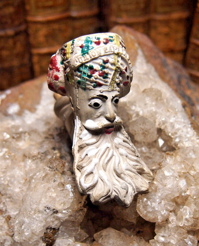 Pipe terre cuite - pipe, sculptee