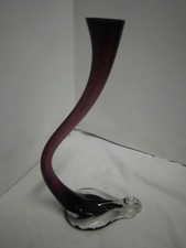 Vase Col De Cygne En Verre