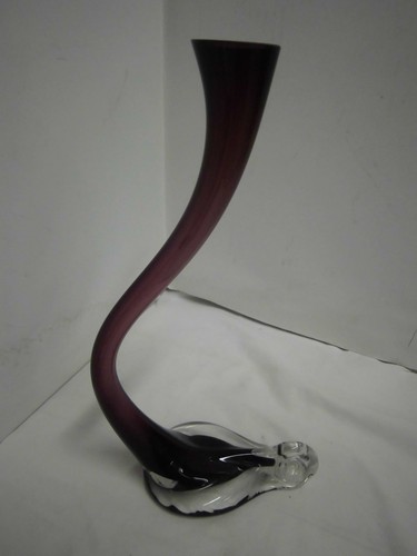 Vase col cygne verre - cygne,
