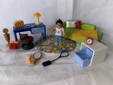 Playmobil Chambre Enfant 70209 Canapé Lit Bureau Maison