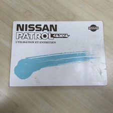 NISSAN PATROL  1990 MANUEL