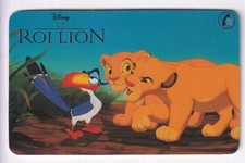 DISNEY TELECARTE / PHONECARD .. FRANCE SEPATEL LE ROI LION LEO TOUCAN LIONCEAU