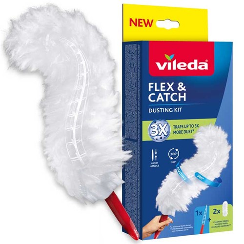 Vileda flex catch balai - vileda, flex&catch