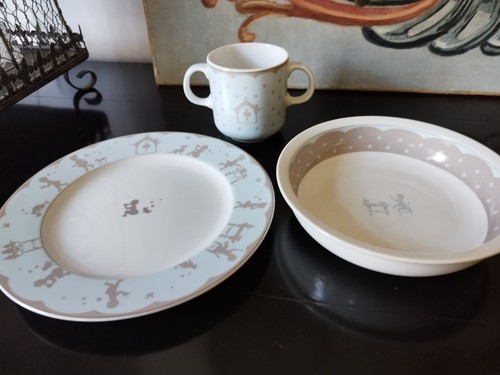 Lot assiette bébé bouillie