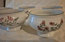 5 Bols tête De Lion Seltmann Weiden Bavaria  vintage