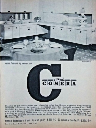 Publicité presse 1961 - de,