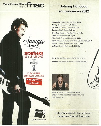 Flyer plv johnny hallyday en - -,