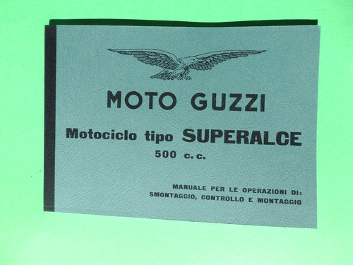 Moto guzzi superalce 500cc - guzzi,