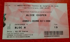 ticket billet stub used place