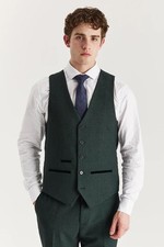 Gilet Vert Prince De Galles