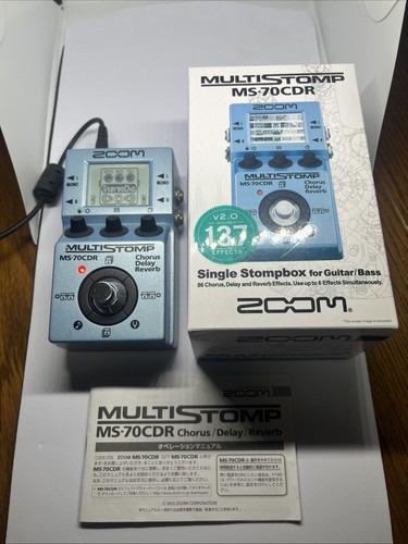 Zoom 70cdr multistomp - zoom, ms-70cdr